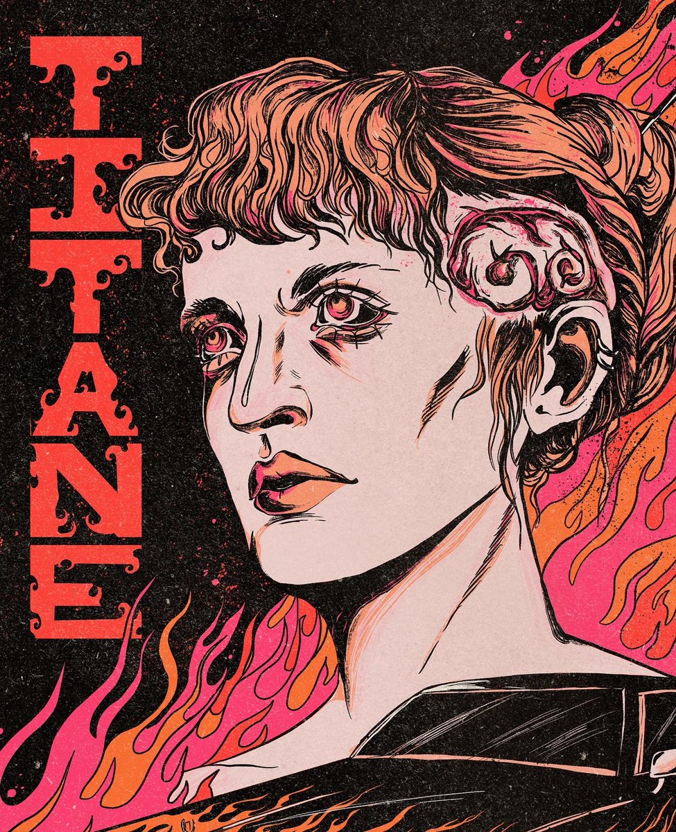 「I kind of love scary movies… 」|Evangeline Gallagherのイラスト
