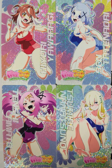 麻雀ファイトガールロケテ限定水着ver 麻雀エチチガール....😡 #麻雀ファイトガール 