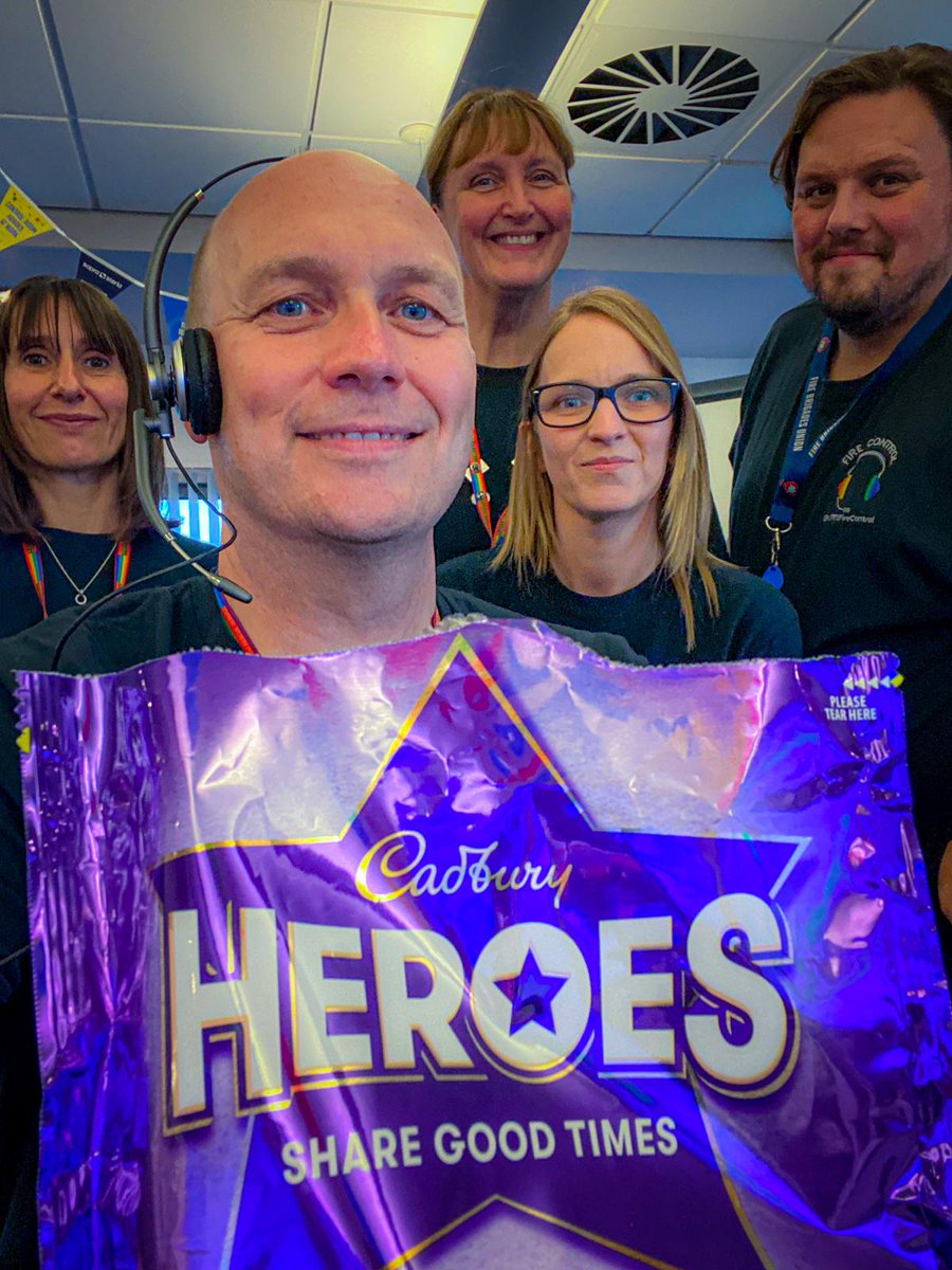 Happy International Control Room Week from the White Watch Control Room Heroes! #unsungheroes