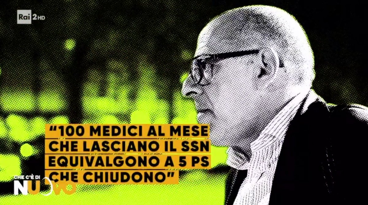 Ringraziamo di cuore #IlariaDAmico che, nella prima puntata del programma #CheCeDiNuovo su <a href="/RaiDue/">Rai2</a>, ha scelto di parlare di #prontosoccorso e #SSN

Grazie anche a <a href="/CarmineGazzanni/">Carmine Gazzanni</a>
 e tutta la redazione per il supporto

👉bit.ly/3SL8PvW

#fieridivoi #prontosoccorso #SIMEU