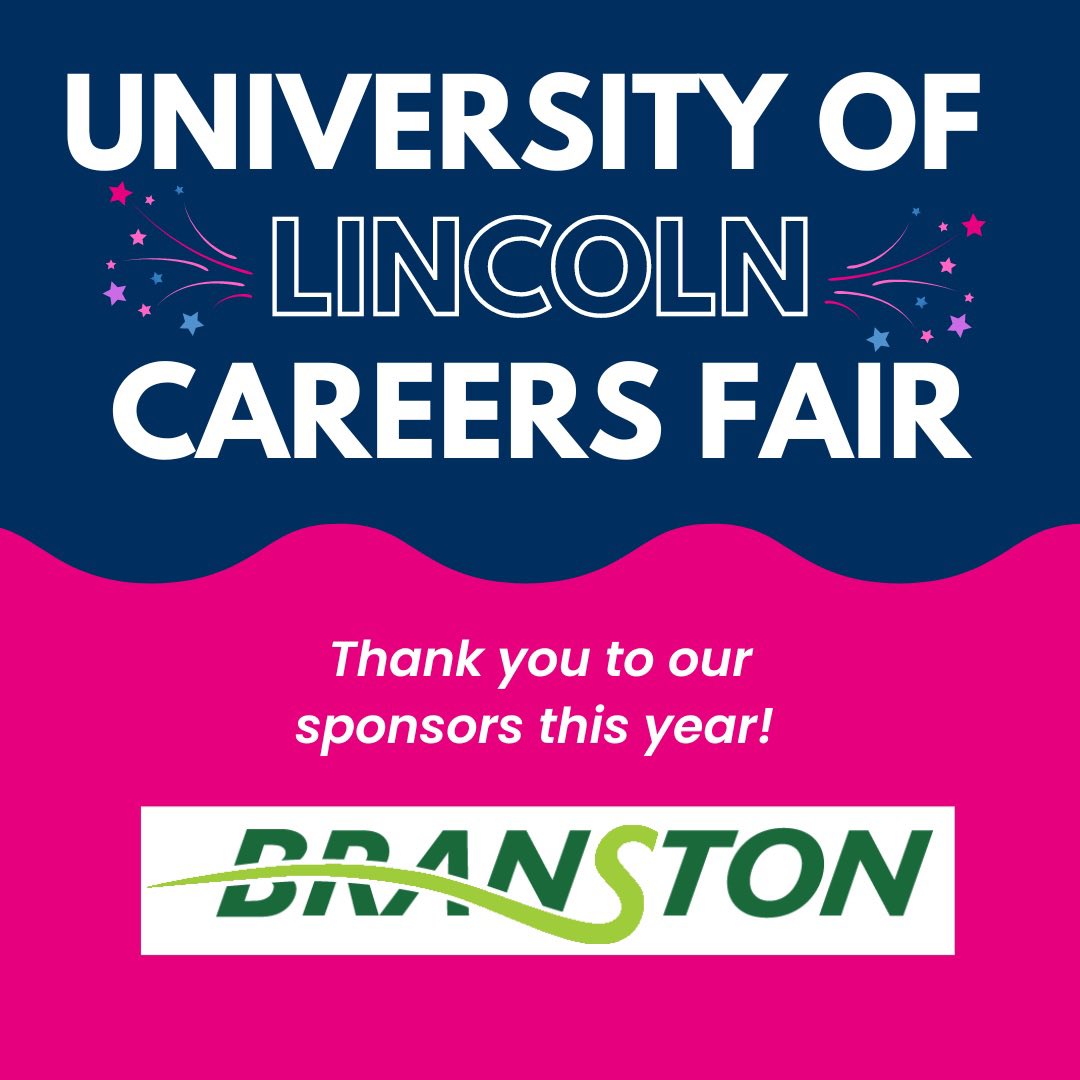 We’re Branston. A company with a passion for success &amp; sustainability.
We’re always on the look out for fresh talent!🤩

We’re an equal opportunities employer and offer great rewards in addition to competitive salaries!

Interested? Come talk to us at table 71 at the Careers Fair