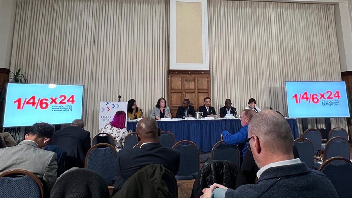 Today at the @USAID TB Symposium, Mark Harrington of @TAGTeam_Tweets said, 'We've put billions into research and we owe it to the people to get tools out there.' Find out more about the #146x24 Campaign.