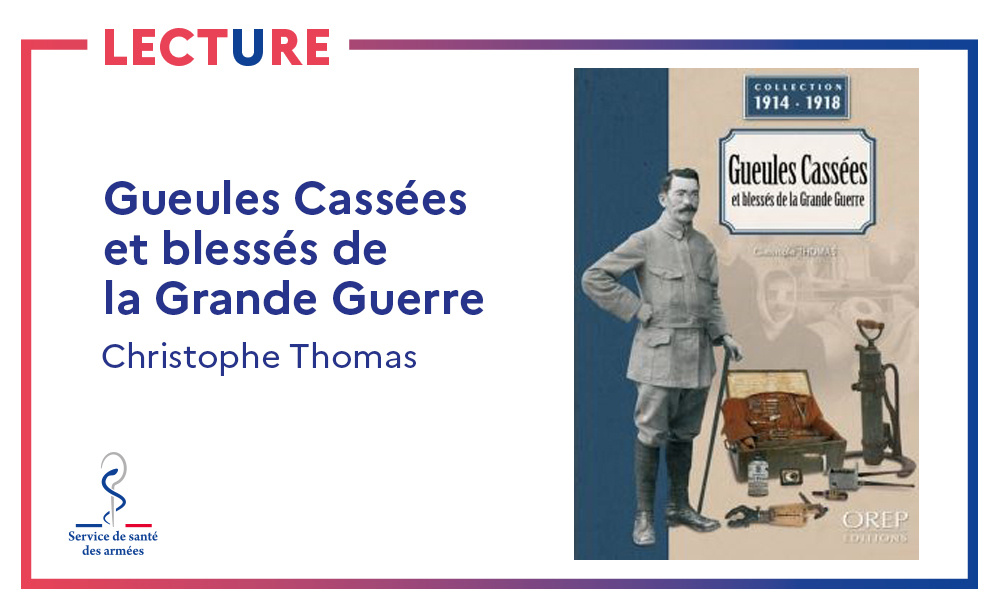 santearmees's tweet image. À découvrir📚 l Gueules cassées : les #blessés de la Grande Guerre &quot; de C. Thomas. Un ouvrage qui, aborde les techniques de #reconstruction faciale, la création des #prothèses et la réinsertion sociale.
Des sujets de #recherche toujours d&apos;actualité pour le #SSA.
@LesGCasseesUBFT