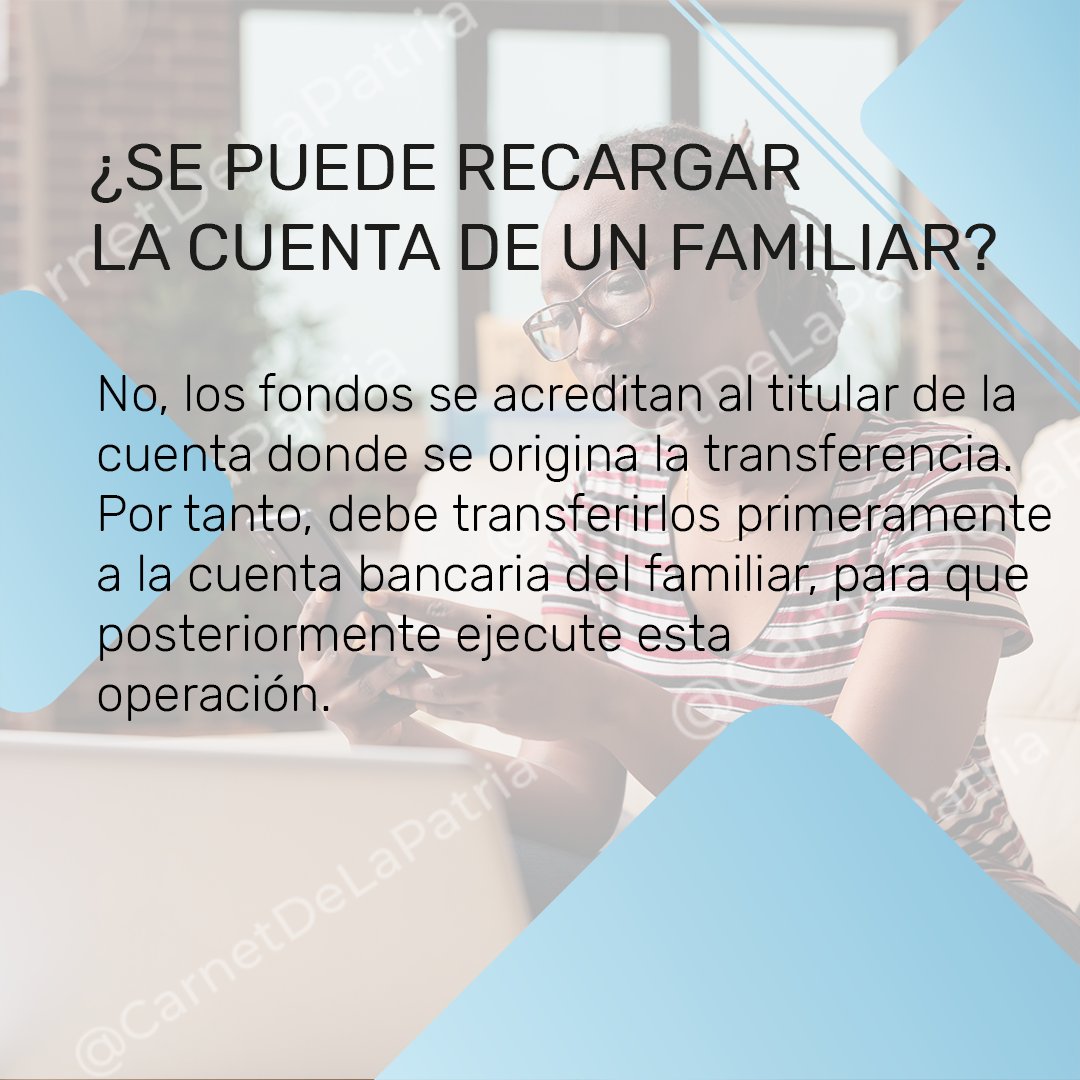 CarnetDLaPatria's tweet photo. #DeInterés El #SistemaPatria ofrece respuestas a tus preguntas más frecuentes, acerca del ingreso de fondos al Monedero de la #PlataformaPatria. 

Más información aquí: 
👉 https://t.co/vVDV0OiqJC

#VenezuelaTierraDePaz #28oct https://t.co/UzfugGoO9Z