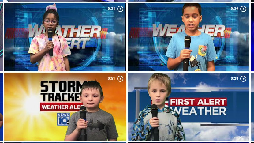 JkLibrarian's tweet photo. 3rd graders are rocking their role as meteorologists!  After researching extreme weather, students made green screen videos about their storm and created tornado-proof structures with @JKSTEAMLAB 
#JKWay @BataviaJK https://t.co/LKfYll5yVd