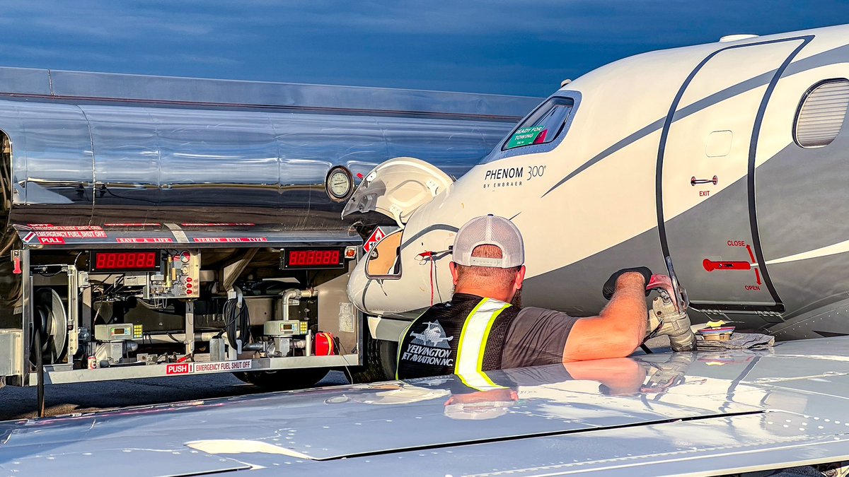 YelvingtonJet's tweet photo. #ramplife #friday
#phenom300
#yelvingtonjetaviation #Jet #Planes #CustomerService #Aviation #kdab #avgeek #avgeeks #FBO #FiveStarService #fixedbaseoperator #privateairterminal #corporatejet #jetlife #techstop #technicalstop #aviationmarketing https://t.co/LtAEMLimIK