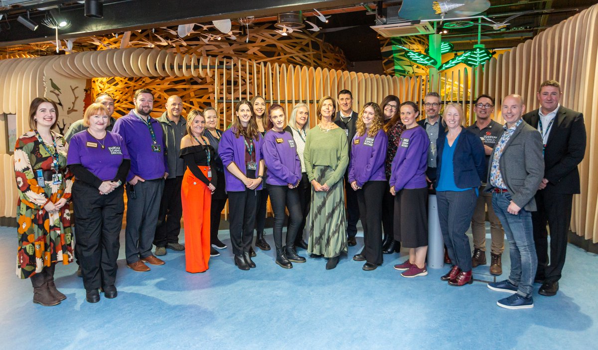 Our #eurekadiscovery team have made me so proud this week as we've launched Eureka! Science + Discovery in Wirral. Well done everyone!