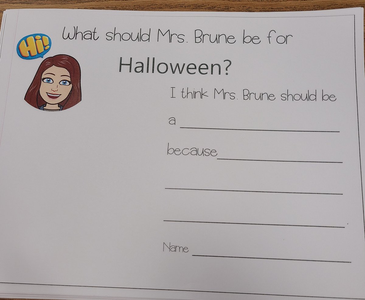 MrsBruneSES's tweet photo. Can't wait to see what they come up with! 😅 https://t.co/plmuFmmlbR