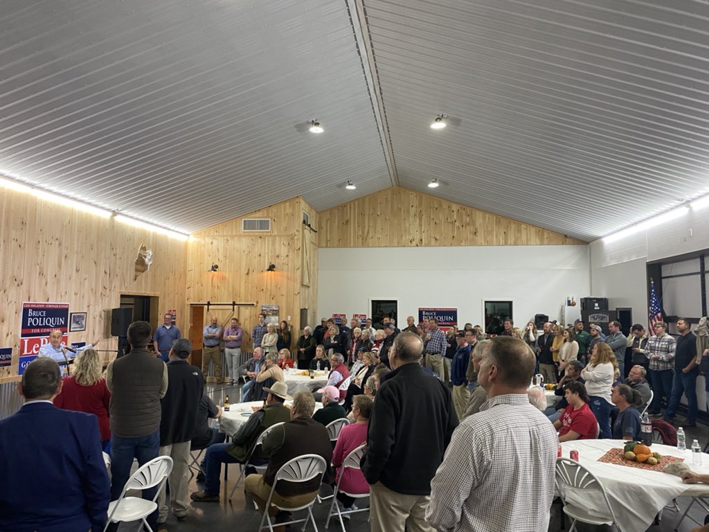 Aroostook County is ready for change!They know we've got to stop this inflation and fix our economy. #mepolitics #ME02