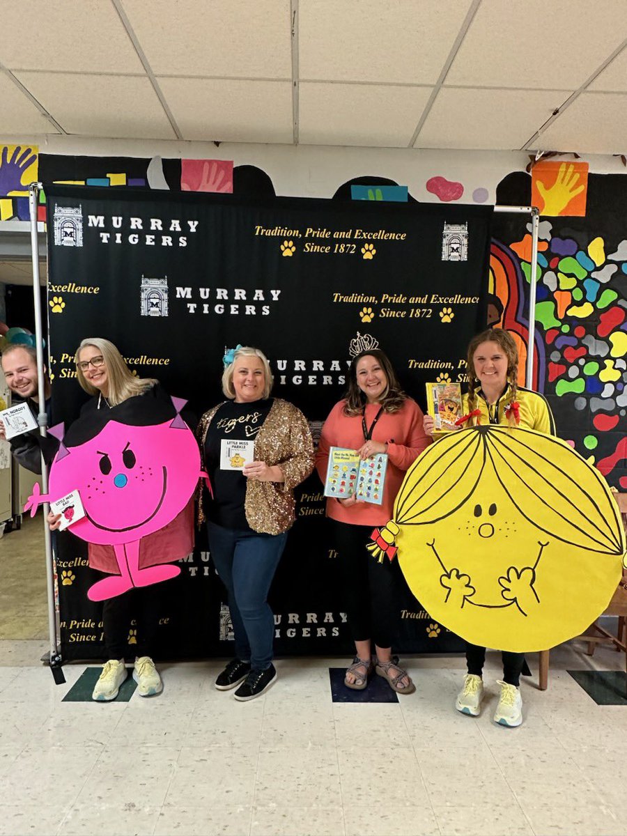 CoachTraylorPE's tweet photo. Little Miss and Little Mr. costumes today for Book’s Alive! https://t.co/uIC2NzWpWd