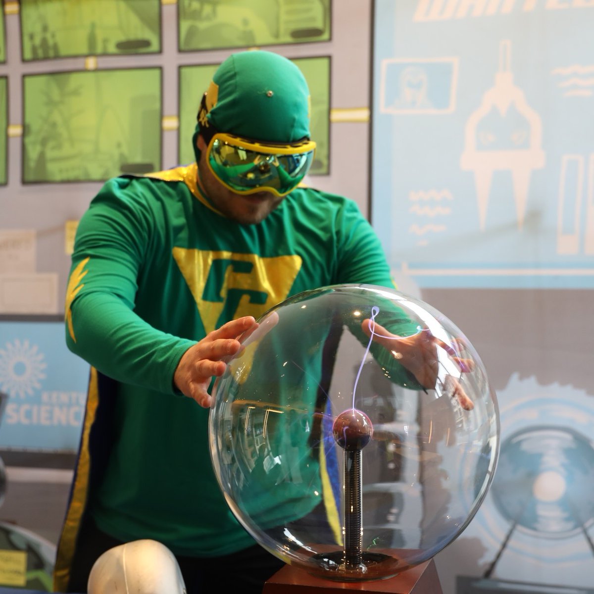 Captain Current is coming soon! Join this science super hero as he generates electricity, stops energy vampires, and empowers kids to make a powerful difference for the environment. Bring the whole family out on Thursday, November 3 at 6:30pm at the Main Library.