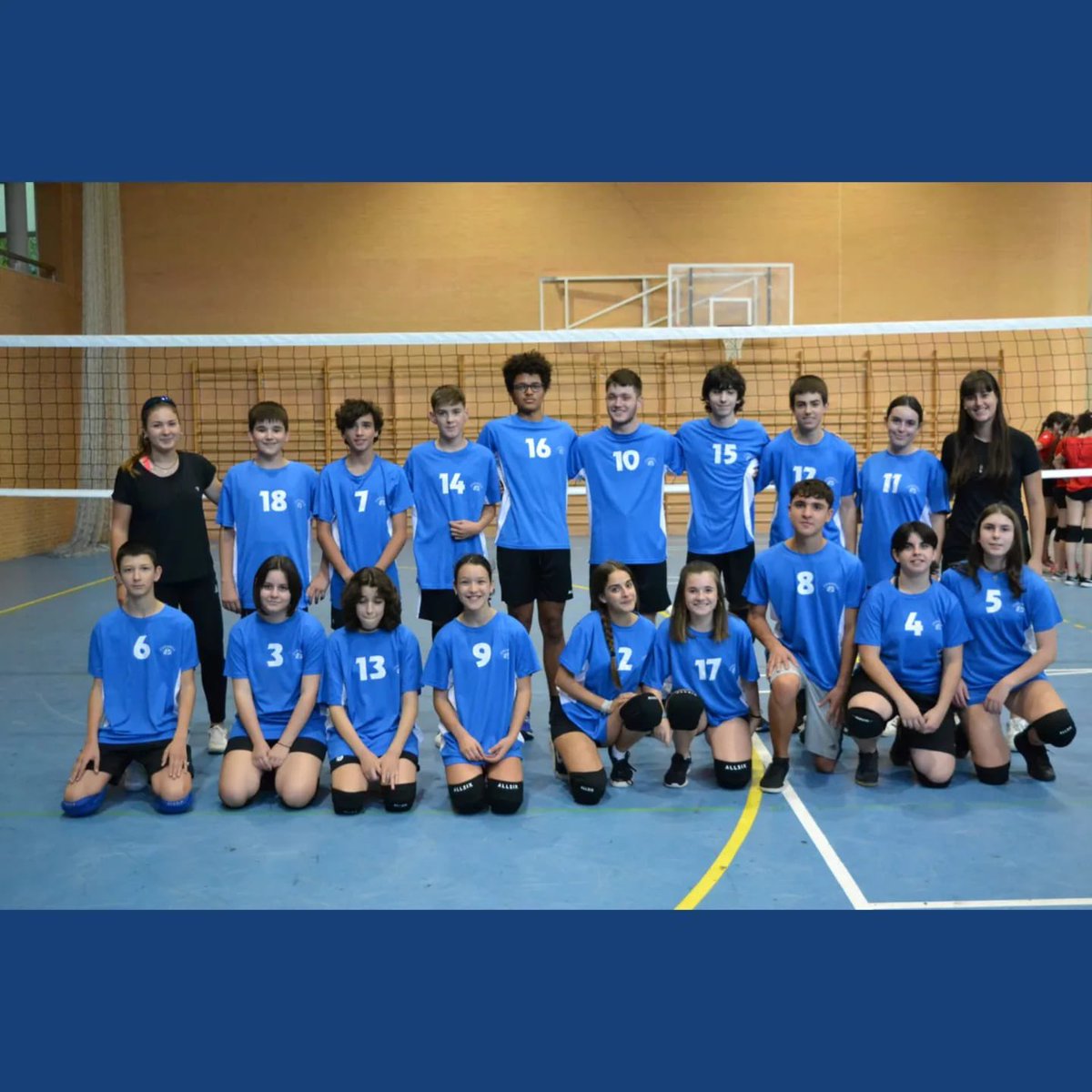 ADCCiudadela's tweet photo. Nuestros equipos de voley han debutado está semana. Con resultados diversos, pero con mucha ilusión
#voleibol #voley #adcciudadela #iesbasoko #iesirubide #pamplona #navarra #deporte #femenino #mixto #ilusion #resultados https://t.co/NL5Ki4I1Ti