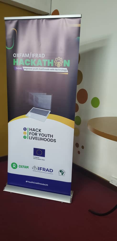 Happening now at Makerere innovation center. <a href="/OxfaminUganda/">Oxfam in Uganda</a> <a href="/ifraduganda/">IFRAD</a> <a href="/AYDLinkUg/">AFRICAN YOUTH DEVELOPMENT LINK (AYDL)</a> empowering youth ats job creators