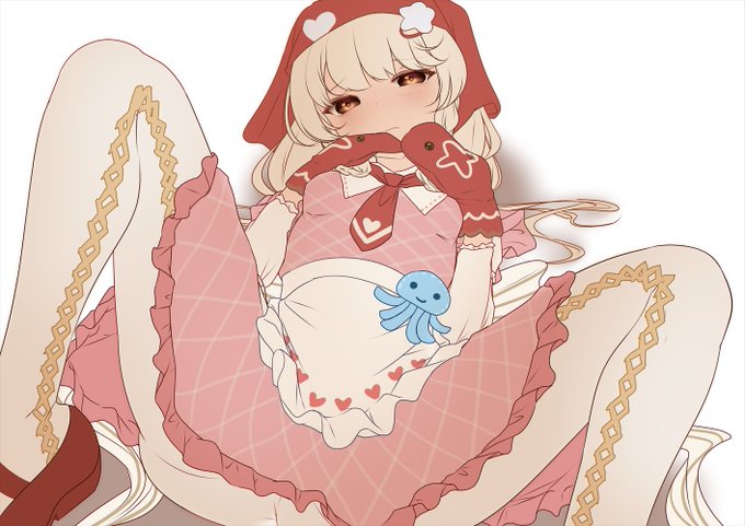 新衣装の瓔花ちゃんをな。 