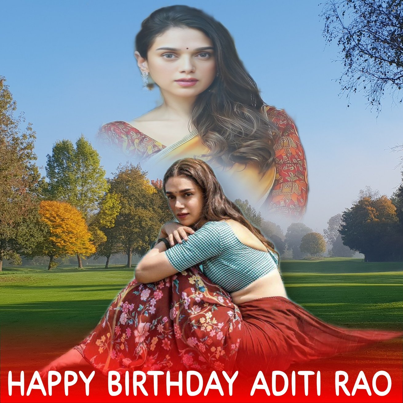 HAPPY BIRTHDAY ADITI RAO HYDARI  