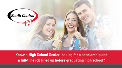 Check out the South Central FS Scholarship! Earn on average $12,000 for a 2-year degree and up to $20,000 for a 4-year degree! bit.ly/3spa6y5