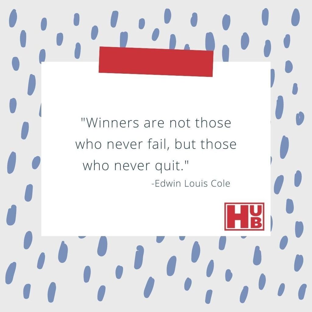 LATech_ELRI's tweet photo. We would like to encourage everyone to keep their eyes on the goal, not the obstacles! You've got this!

#motivation #latechteacher #learngrowshare #edchat #k12 #highereducation 

Graphic Text: Winners are not those who never fail, but those who never qu… https://t.co/TjungYclKJ https://t.co/7HLf6DwJtz