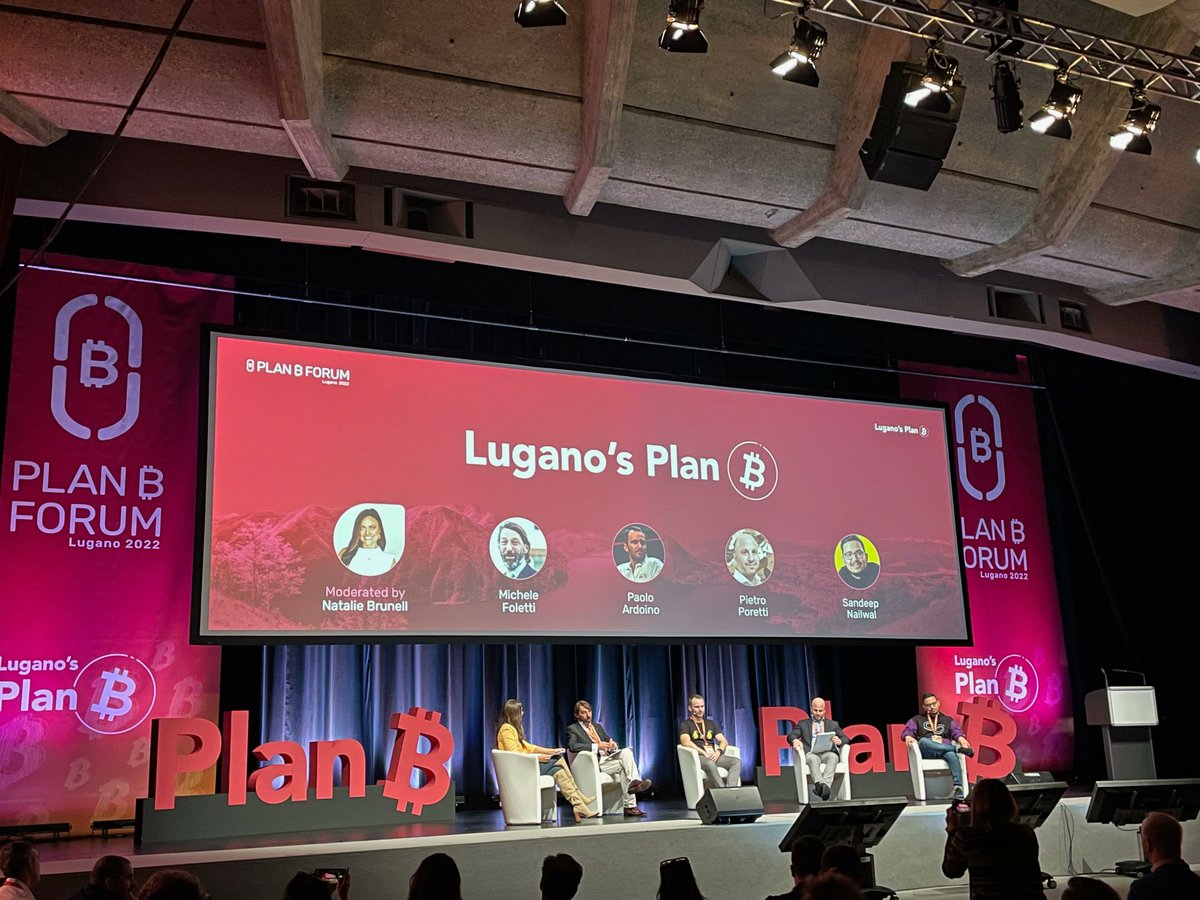 Today and tomorrow, @elimanzieri is representing #Jelurida at the  #LuganoPlanB, the #blockchain & #crypto conference in Lugano!  👉https://t.co/NswujI4BON @LuganoPlanB #PlanB