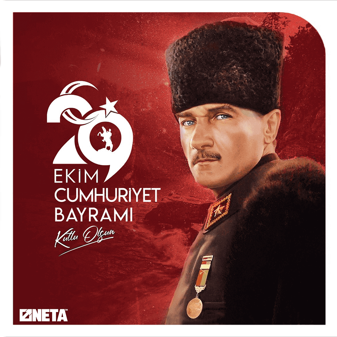 29 Ekim Cumhuriyet Bayramımız Kutlu Olsun.