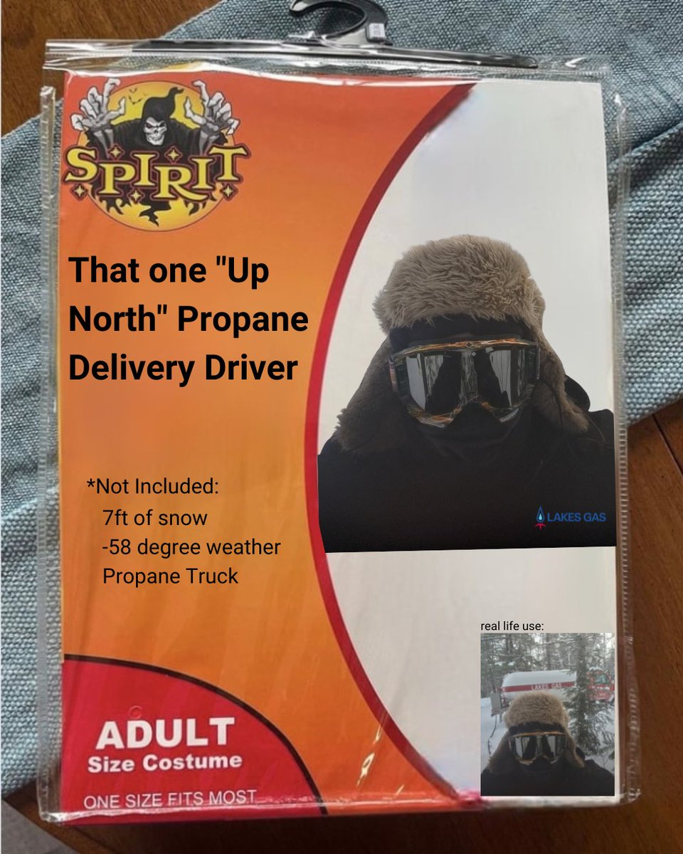 lakesgas's tweet photo. Incase you're looking for a last minute Halloween costume... https://t.co/jL1u5zJZrf