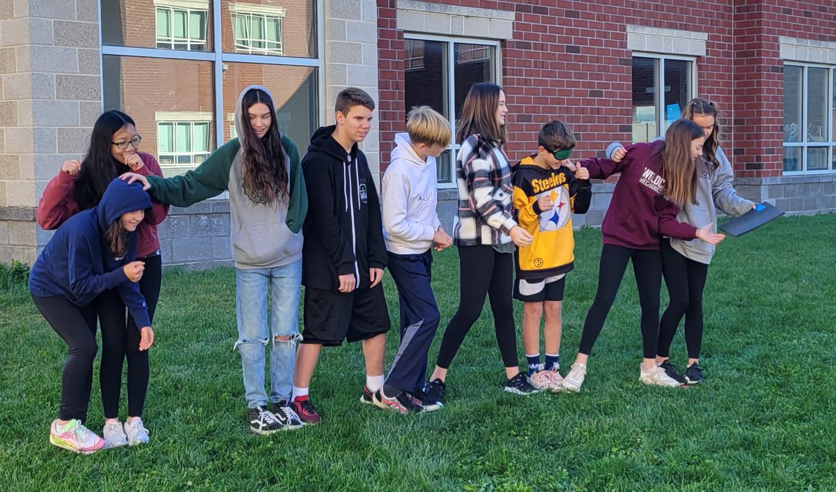 TrailblazersMMS's tweet photo. First Trailblazers Adventure Day was a success. Ss worked on communication, collaboration, teamwork, and perseverance among other things. Ss overwhelmingly reported an increased sense of belonging to the team/school. #masdpride https://t.co/aNYQxuqwKP