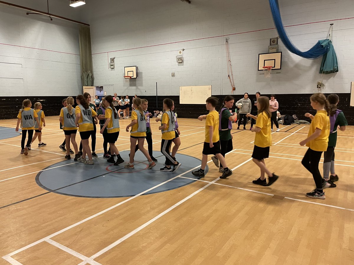 ActiveSchAngus's tweet photo. Netball is officially back in Arbroath! Our Arbroath Primary School League started today with @LadyloanPS @InverbrothPS @Timmersschool playing some fantastic games #activearbroath #activegirls  #activepupils #netball @sportscotland @NetballScotland https://t.co/5uMXmQPcit