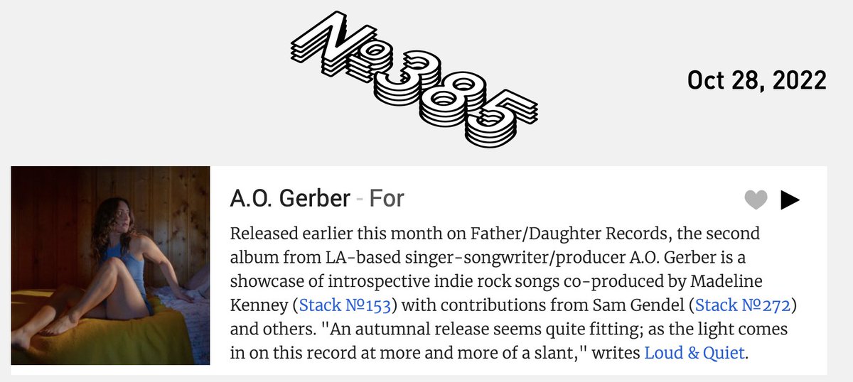 Hand In Hive (@handinhive) on Twitter photo Shout out to the good people at <a href="/hypem/">Hype Machine</a> for Stacking <a href="/aogerber/">a.o. gerber</a>'s "For".
Listen + love over here!
hypem.com/stack Shout out to the good people at <a href="/hypem/">Hype Machine</a> for Stacking <a href="/aogerber/">a.o. gerber</a>'s "For".
Listen + love over here!
hypem.com/stack