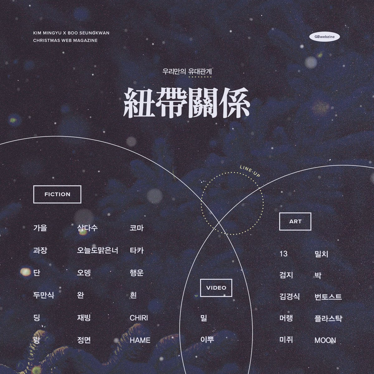 ⟡

紐帶關係

-

𝐺𝐵 𝐶𝐻𝑅𝐼𝑆𝑇𝑀𝐴𝑆 𝑊𝐸𝐵𝑍𝐼𝑁𝐸
𝑳𝑰𝑵𝑬-𝑼𝑷