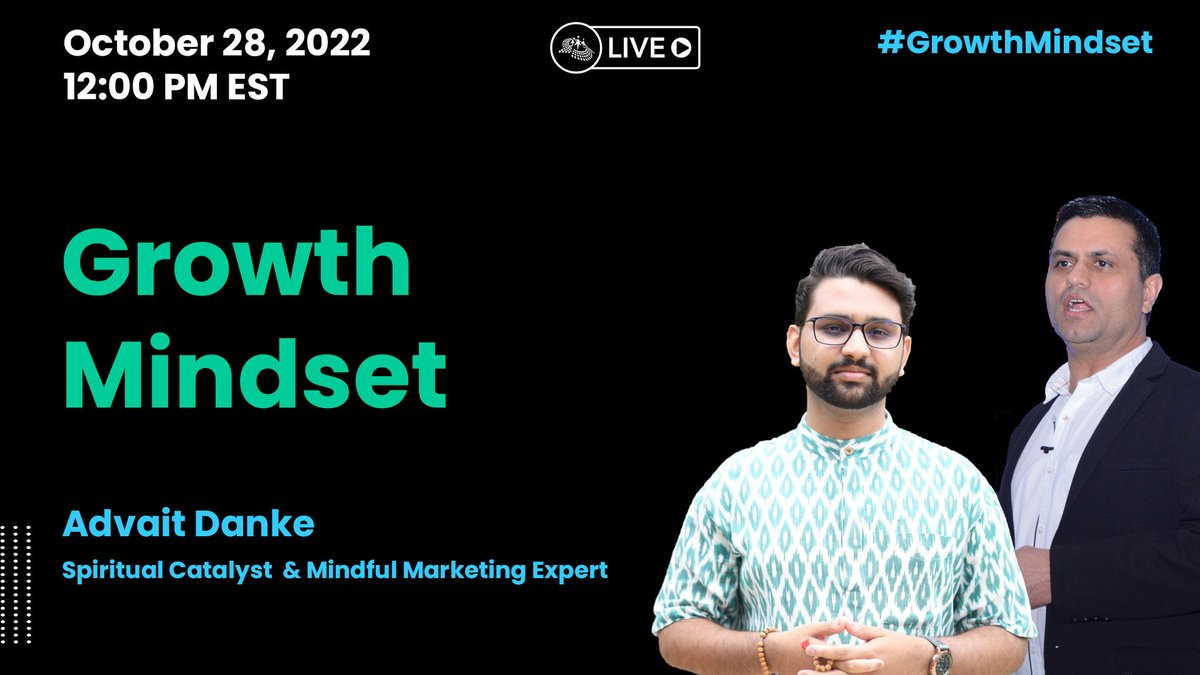 CSharpDotTV's tweet photo. We are going live in the next 1 hour with @mcbeniwal & @AdvaitDanke for the next episode of Growth Mindset Weekly Live Show. Bring your questions related to #career, #guidance, #jobs, #education, #startups, and more.
Live streaming at https://t.co/Nn7WMTRH8Z
#GrowthMindset https://t.co/Vq8k8P0mW1