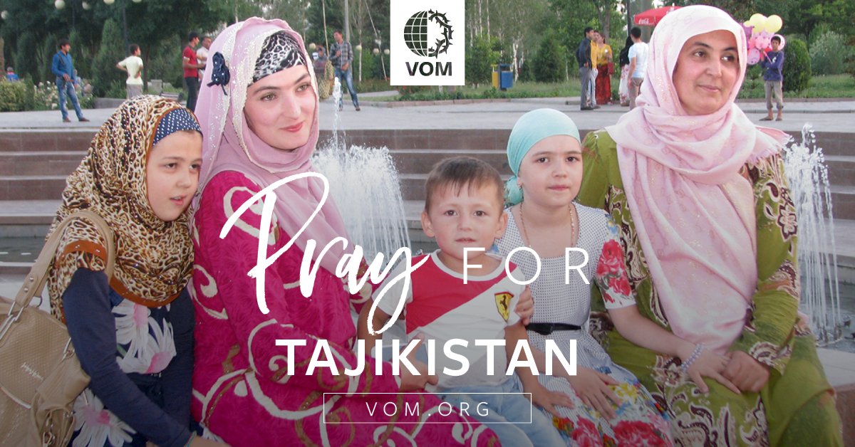 TAJIKISTAN: Pray for those who might be imprisoned for teaching Bible stories to children.