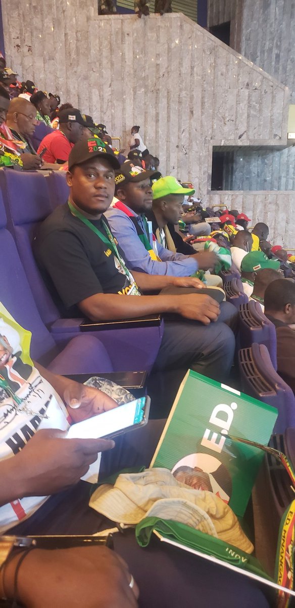 JonesMusara's tweet photo. I am  pleased to be  attending   #ZANUPFCONGRESS2022

#Zvakarongeka
#DemocracyInAction
#2023FiveMillionVotesEDPFEE https://t.co/LxY4WXIgOc