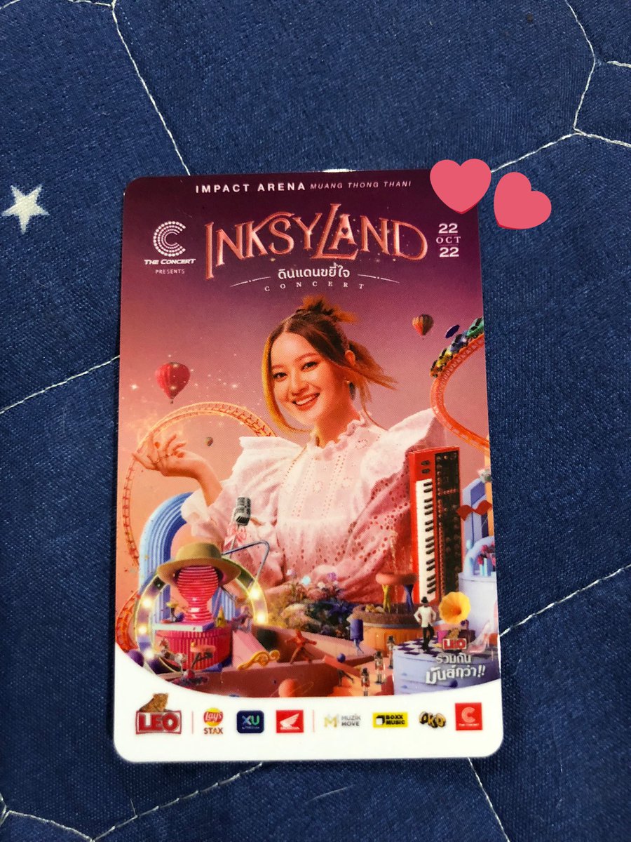 itiiim's tweet photo. ปล่อยบัตรแข็ง #INKSYLANDดินแดนขยี้ใจ มีเหลือเก็บ 1 ใบ เผื่อใครอยากเก็บเป็นที่ระลึกค่ะ https://t.co/phQjpu1OTt