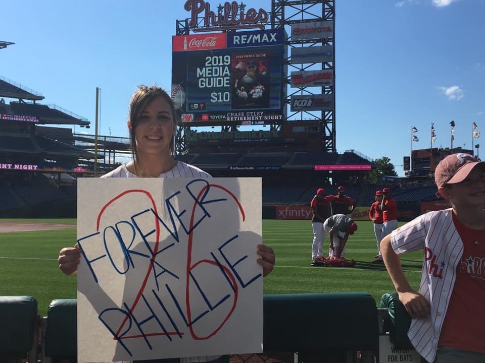 These last few weeks have been very special for Lauren and I. Together 8+ years, Phillies fans out whole lives and the first time we’ve seen the Phils in the playoffs together. We can’t wait for the #WorldSeries to get started tonight! It’s been a long time coming.