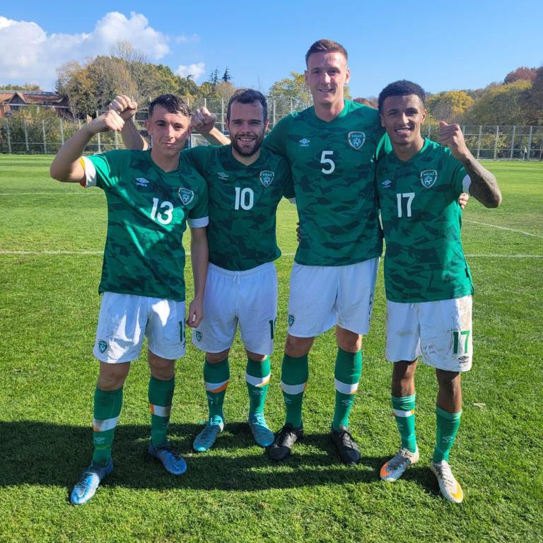 🇮🇪 𝗤𝗨𝗔𝗟𝗜𝗙𝗜𝗘𝗗! Congratulations to Gerry Davis and his Irish Amateur team who have qualified for the UEFA Regions Cup 👏

Bulgaria’s 1-1 draw with San Marino confirms Ireland’s place in the finals 💪
