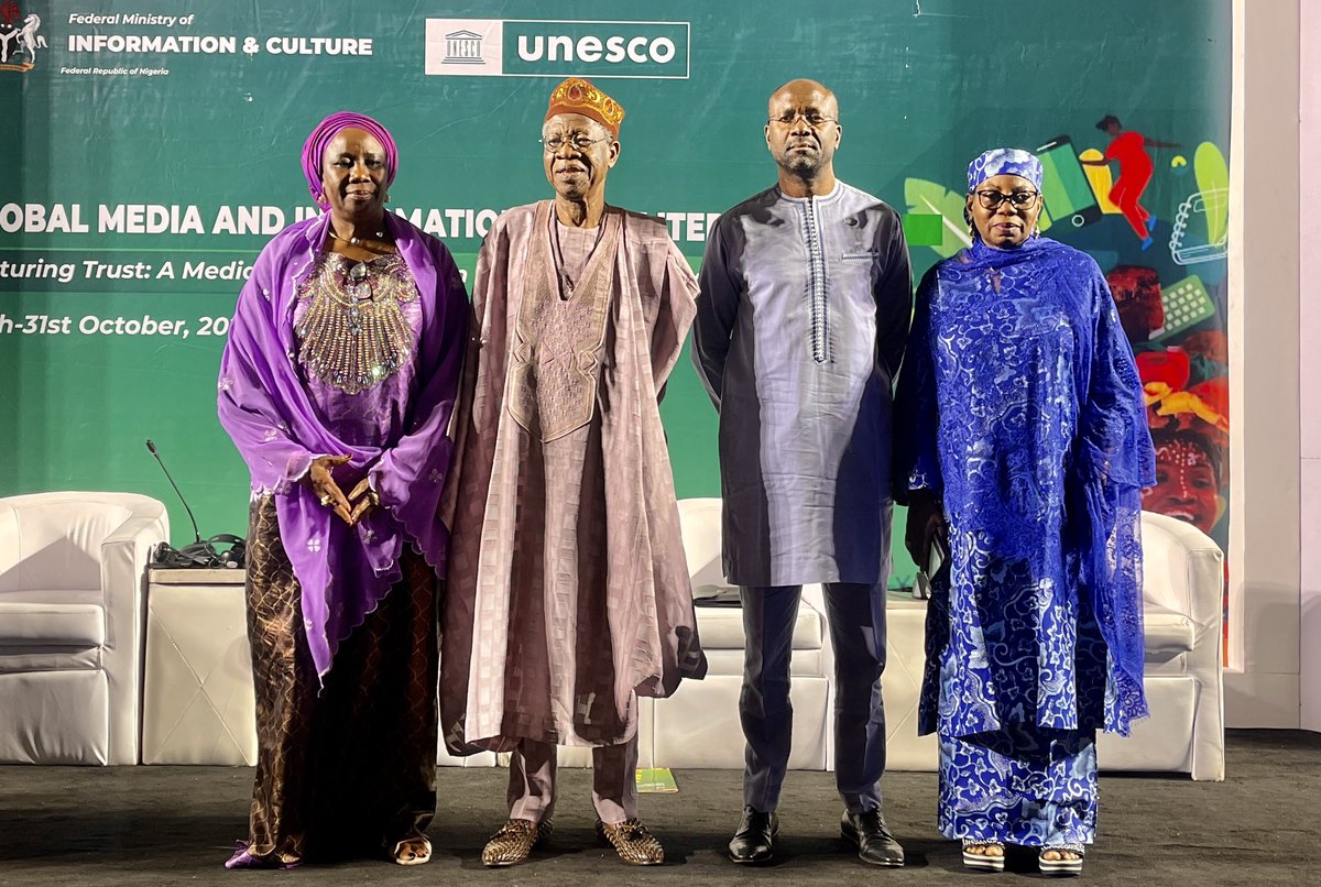 PRESS RELEASE

Minister Hails Security Forces For UNESCO Confab Success

#Thread ⤵️ https://t.co/o1O...