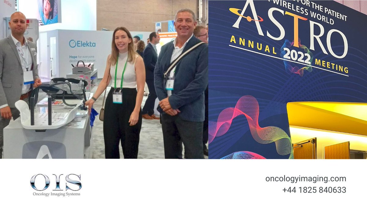 #TeamOIS have enjoyed a fantastic few days at #ASTRO, meeting with our partners &amp; delegates and learning about the latest industry updates!

We found the event incredibly valuable and look forward to the return of ASTRO 2023 in San Diego, California. 📍

#oncologyimagingsystems