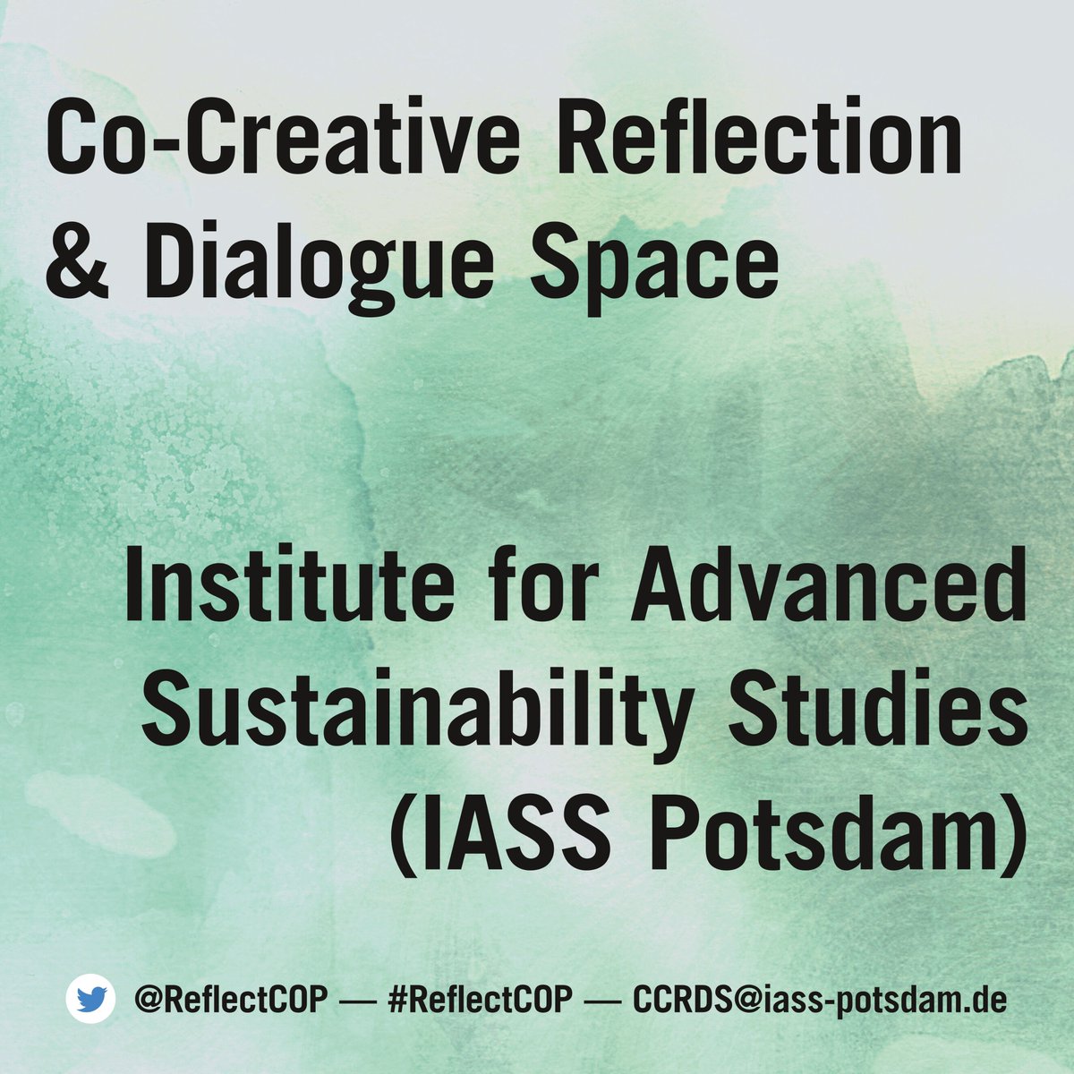 On Sunday 6. Nov
 
the #CCRDS at COP27 opens in #SharmElSheikh!

Check out our schedule here:
iass-potsdam.de/en/CCRDS

Find there:
*  CCRDS Sessions on Fear &amp; Trust
*  IASS Science Dialogues
*  Sessions of our Partners on Fear &amp; Trust

#ReflectCOP

@IASS_Potsdam <a href="/LUCSUS_LU/">LUCSUS_LU</a>