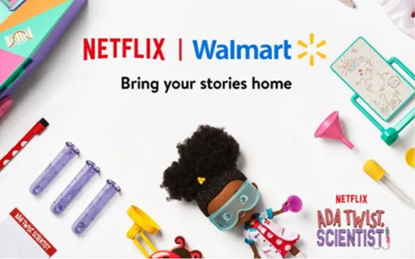 MediaPost's tweet photo. #Walmart expands #NetflixHub to include in-store, as well as digital, purchases https://t.co/wAvRSBpavo @KLmarketdaily https://t.co/P5U2lTXpzY