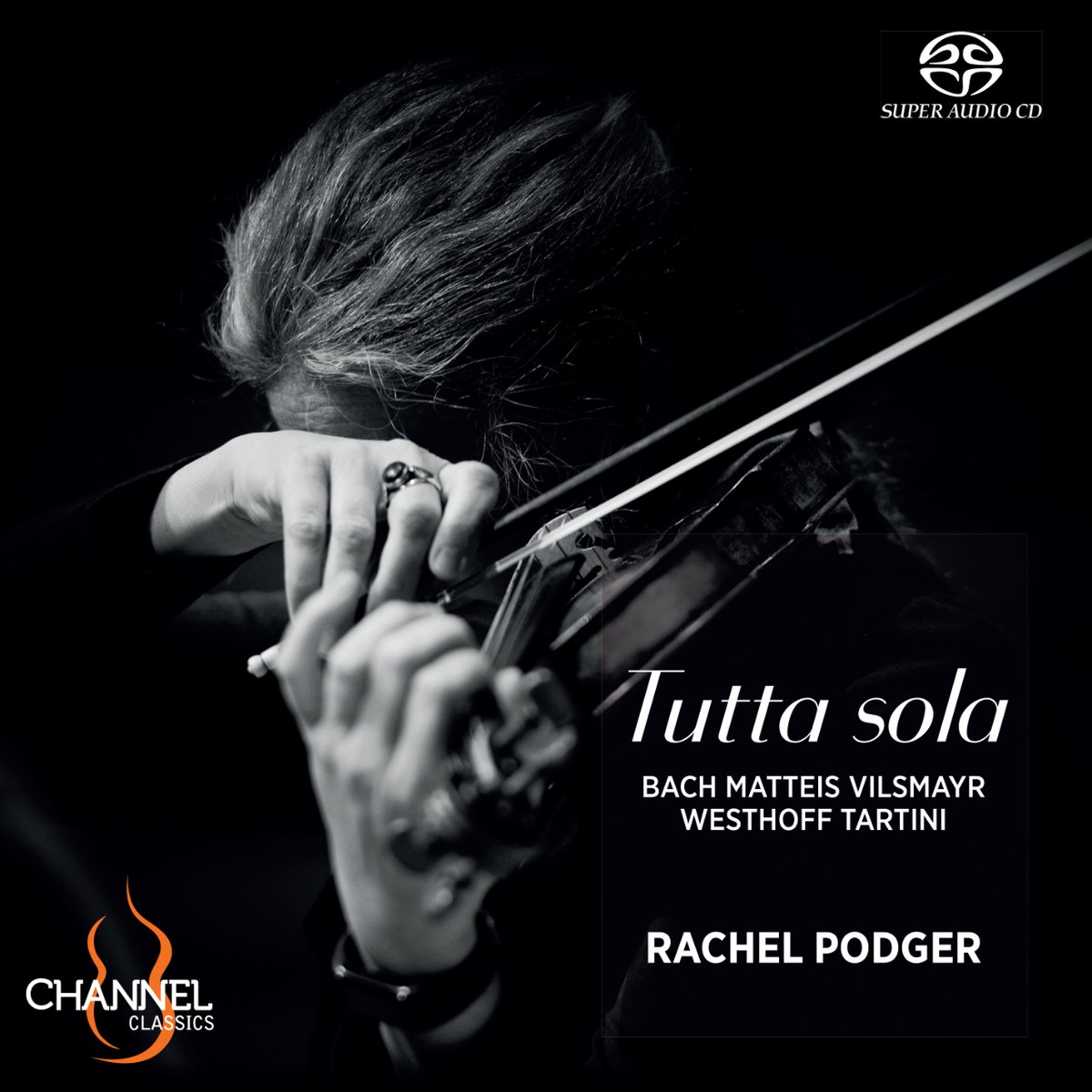 Our Patron @RachPodger releases a new album today! 💿 Tutta Sola features solo baroque violin music from JS Bach, Vilsmayr, Matteis the Younger, Westhoff and Tartini 🎵 Get your copy here: prestomusic.com/classical/prod… 🎻