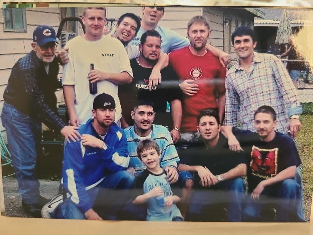Beastmode009's tweet photo. I really miss my dogs, and the elder of the click on the far left. #rip We have lost to many. #endoverdose #weDoRecover #freedom337 #finishYourMilk #TIMEmarchesON https://t.co/SvkFjeSjUT