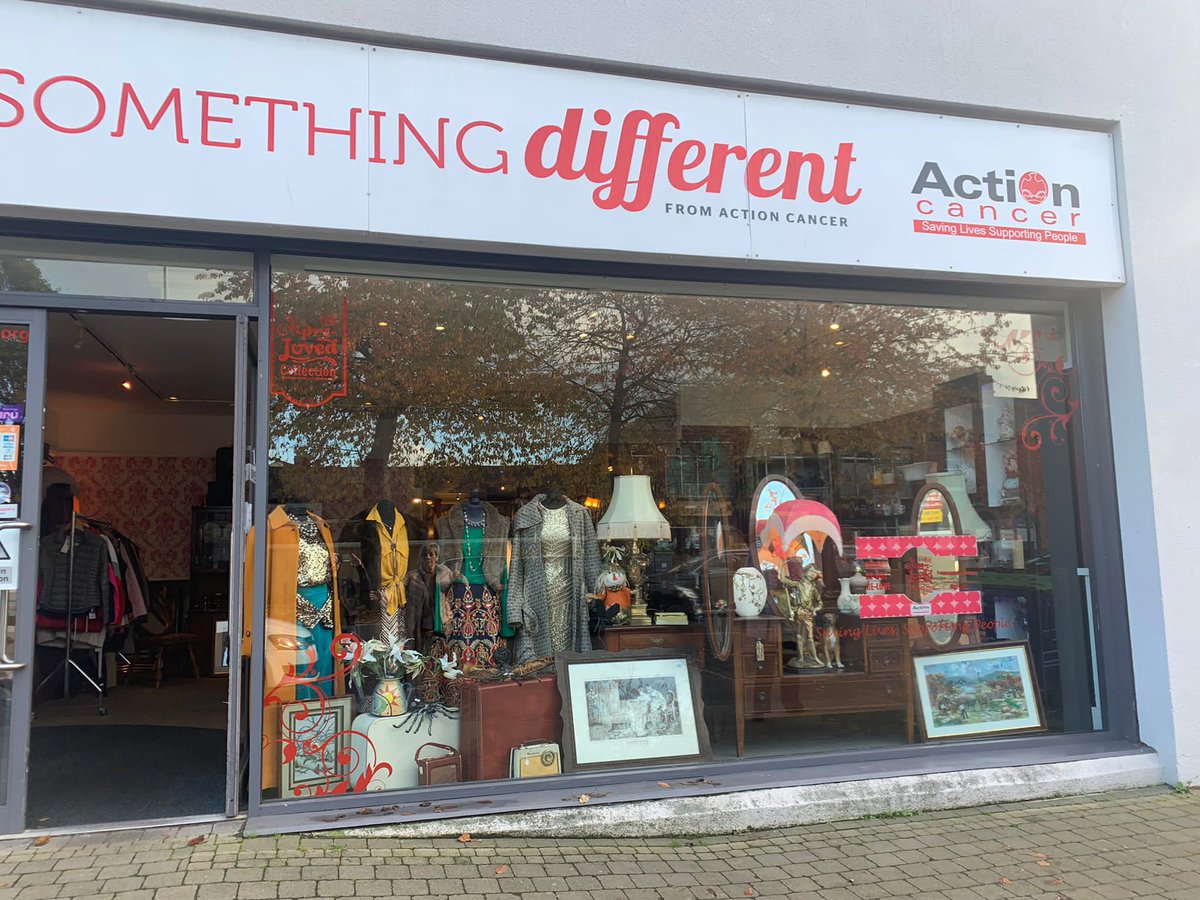 EPR_Eproductive's tweet photo. Action Cancer is Northern Ireland's leading local cancer charity, whose mission is to save lives and support local people through cancer awareness, prevention, detection, and support, and their shops help raise vital funds for that work.

(2/3) https://t.co/PbklEzIDwP