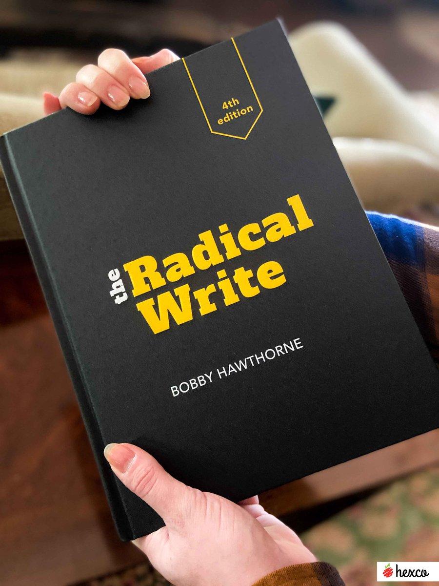 hexco's tweet image. 👉You need this #journalism book. Buy NOW - hexco.com/the-radical-wr… #writingtips #WritingCommunity #writerscommunity #uil #tapps #yearbook @TxAJE @BobbyHawthorne #theradicalwrite