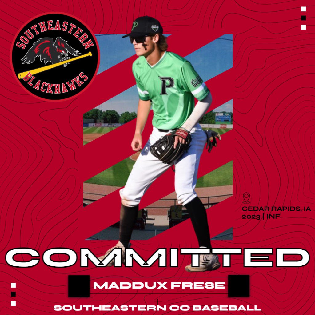 Excited to announce my commitment to Southeastern CC. I would like to thank my family, friends, and coaches that have helped me along the way. Go Blackhawks! #JucoBandit <a href="/SCCBlackhawksBB/">Southeastern CC BSB</a> <a href="/PHawksBaseball/">PHawksBaseball</a>