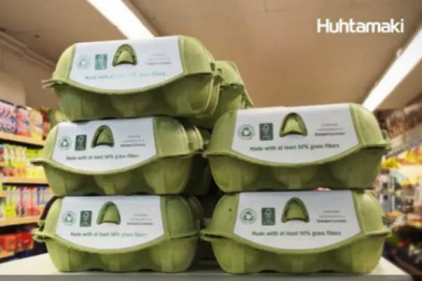 El primer envase del mundo hecho con fibras de hierbas
 buff.ly/2NKKnyV