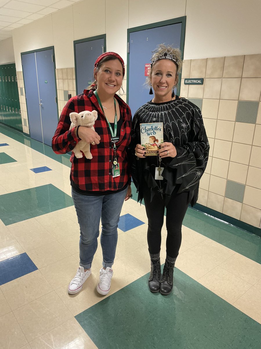 Characters we admire❤️<a href="/EubanksDragons/">Eubanks Intermediate</a> <a href="/Carrollisd/">Carroll ISD</a> #RedRibbonWeek2022 #inspireexcellence#charlottesweb#welovewilbur#rainydayfun