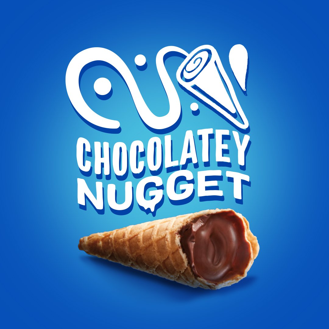 Expected surprises rarely surprise. That is, until you get to the decadent chocolatey nugget core. Ahhh, that chocolatey chunk, so carefully wedged in its place. A surprise to live again in each cone. #NationalChocolateDay