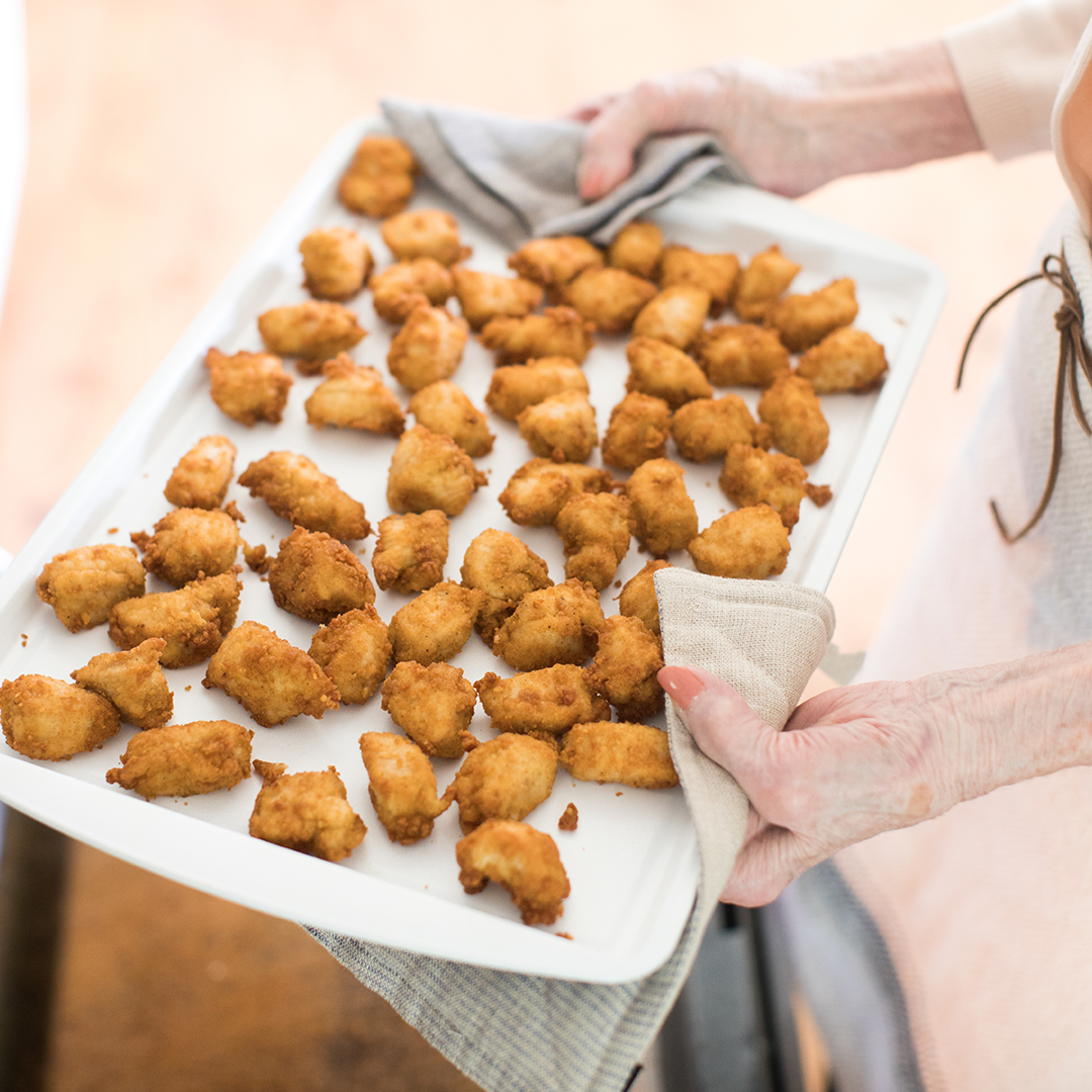 Order a Reheatable Tray from Chick-fil-A.