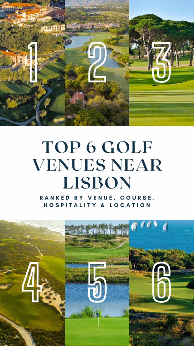 PrestigiousVns's tweet photo. Here's our shortlist of the Top 6 Golf Venues near Lisbon with superb courses, great event spaces and outstanding hospitality!  https://t.co/4AKk8x4OnQ 

#golfvenues #corporateincentives #micevenues #meetportugal #lisbonevents #incentivevenues #bestgolfcourses #IGTM2023 https://t.co/W4qVzStGvq