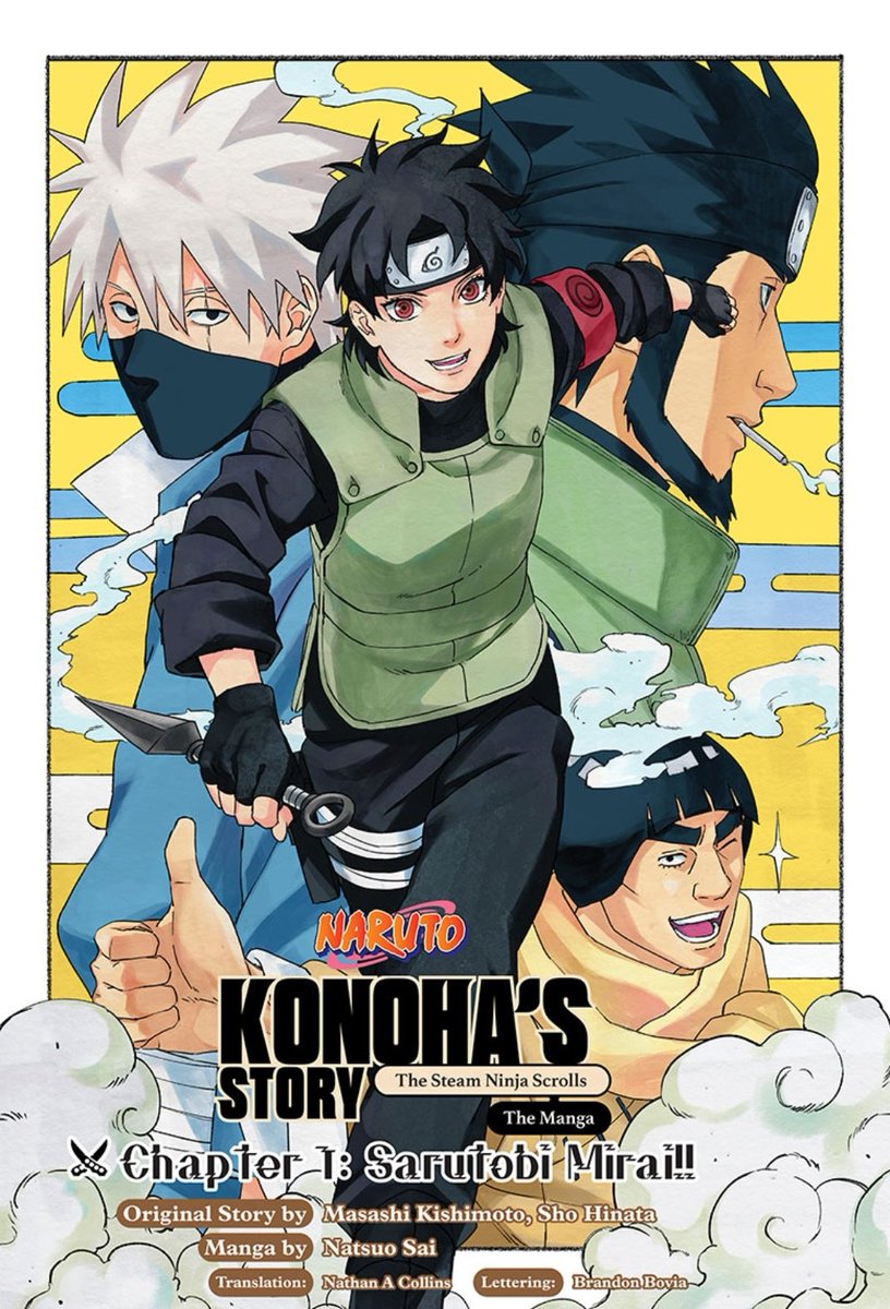 Naruto: Konoha's Story Chapter 1 - Mirai Color and Opening page

Read: https://t.co/OZ9s7RLDJC https://t.co/j6kXLOzYws