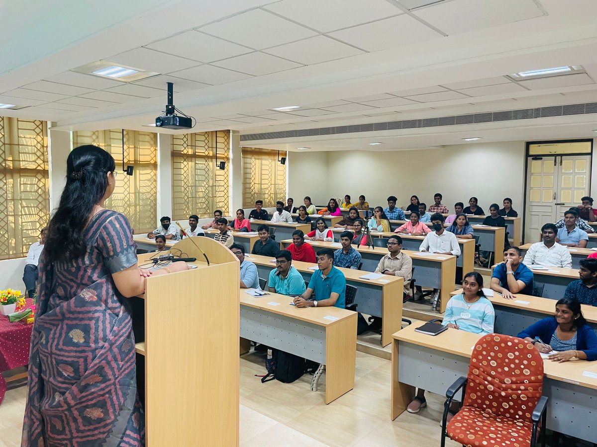 Gnanambschool's tweet photo. Power Talk on "Industry Expectations from MBA Graduates" by Ms.Aneesha Kasim, Associate Director, Depository Trust Clearing Corporation, Chennai on 28th October 2022 at 3pm to 4pm in LH-1 #GSBUNITE https://t.co/srGhgKm2u6